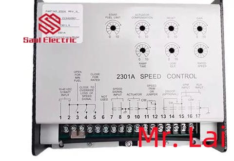 Woodward controller speed controller